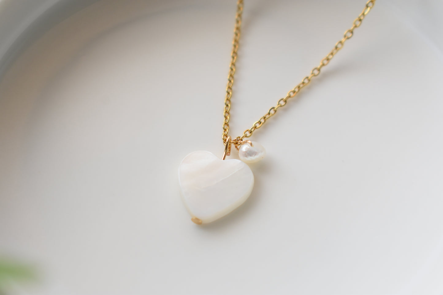 Love So Simple - Mother of Pearl Necklace