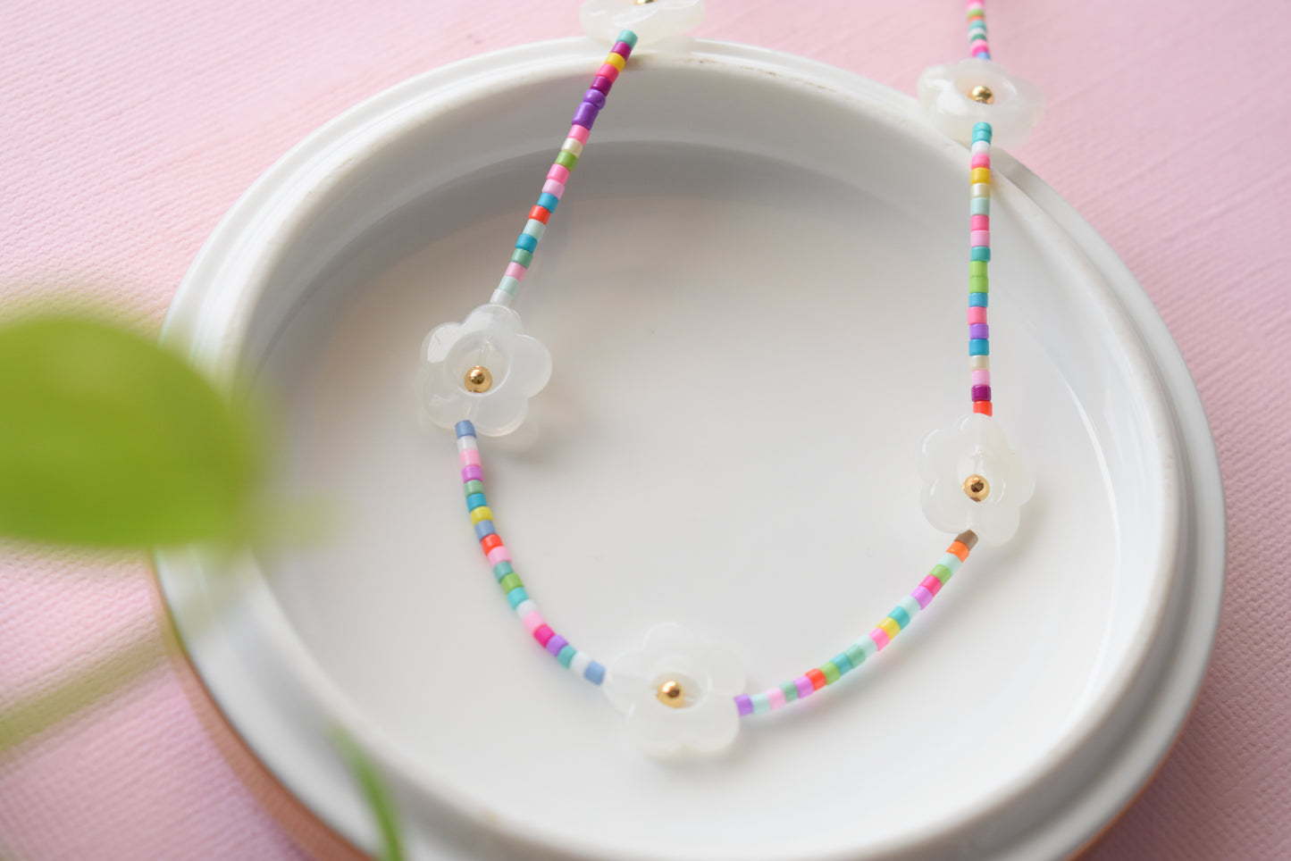 Flower Power - Beaded Necklace