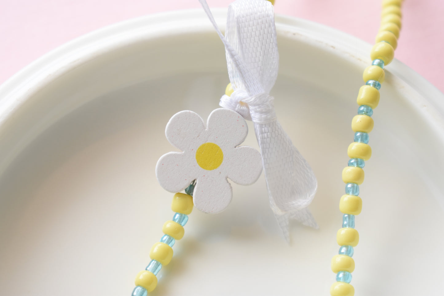 Blue Berry Picking - Beaded Necklace