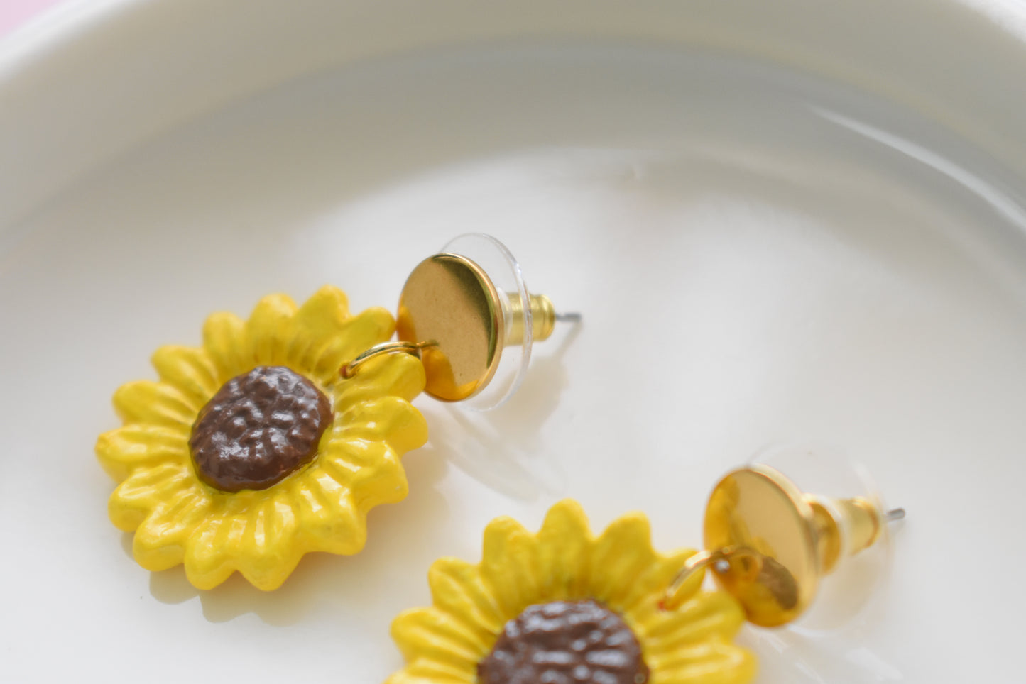 Sun + Flowers - Dangle/Stud Earrings