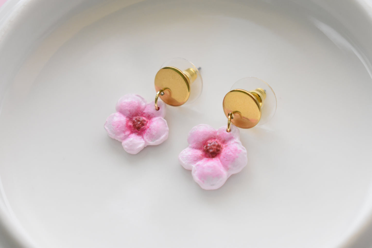 Cherry + Blossoms - Dangle/Stud Earrings