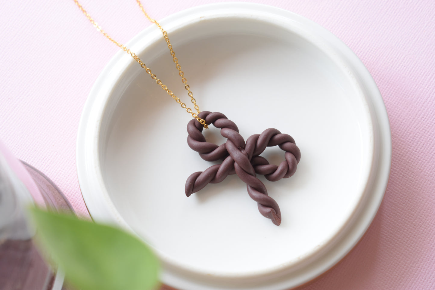 Sweater Weather - Bow Necklace