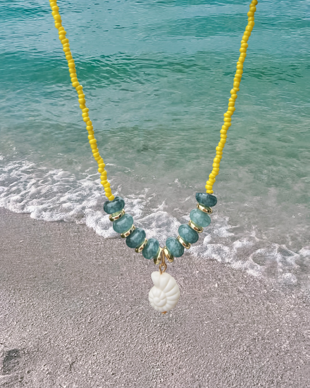 Mermaid - Beaded Necklace
