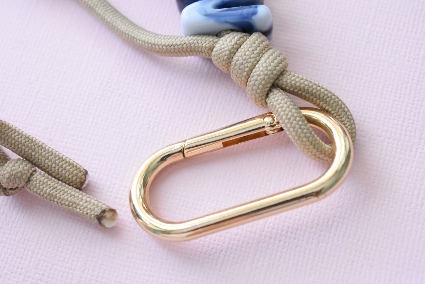 Chunky Letter Bead Paracord Lanyard | Teacher & School ID Badge Holder | Grow