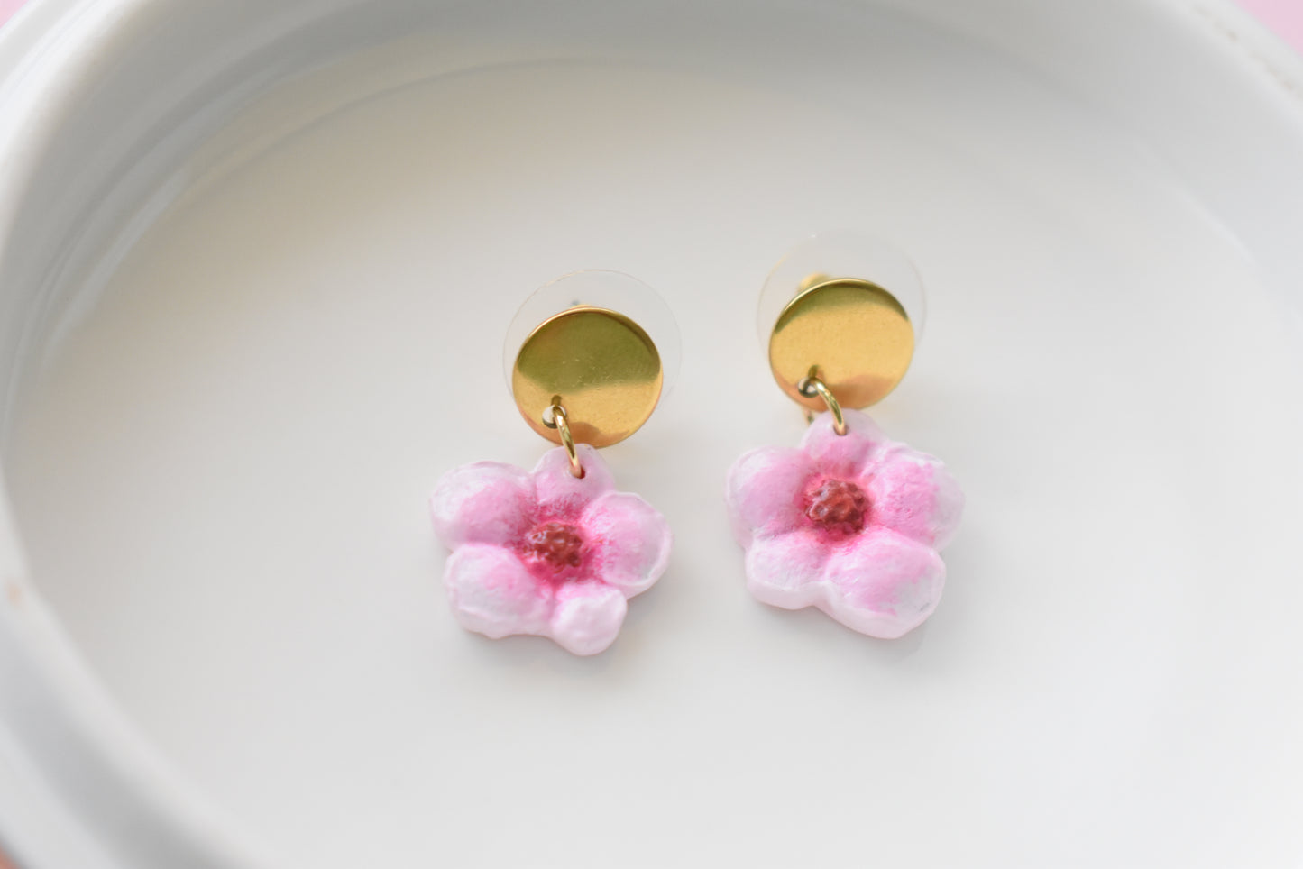 Cherry + Blossoms - Dangle/Stud Earrings