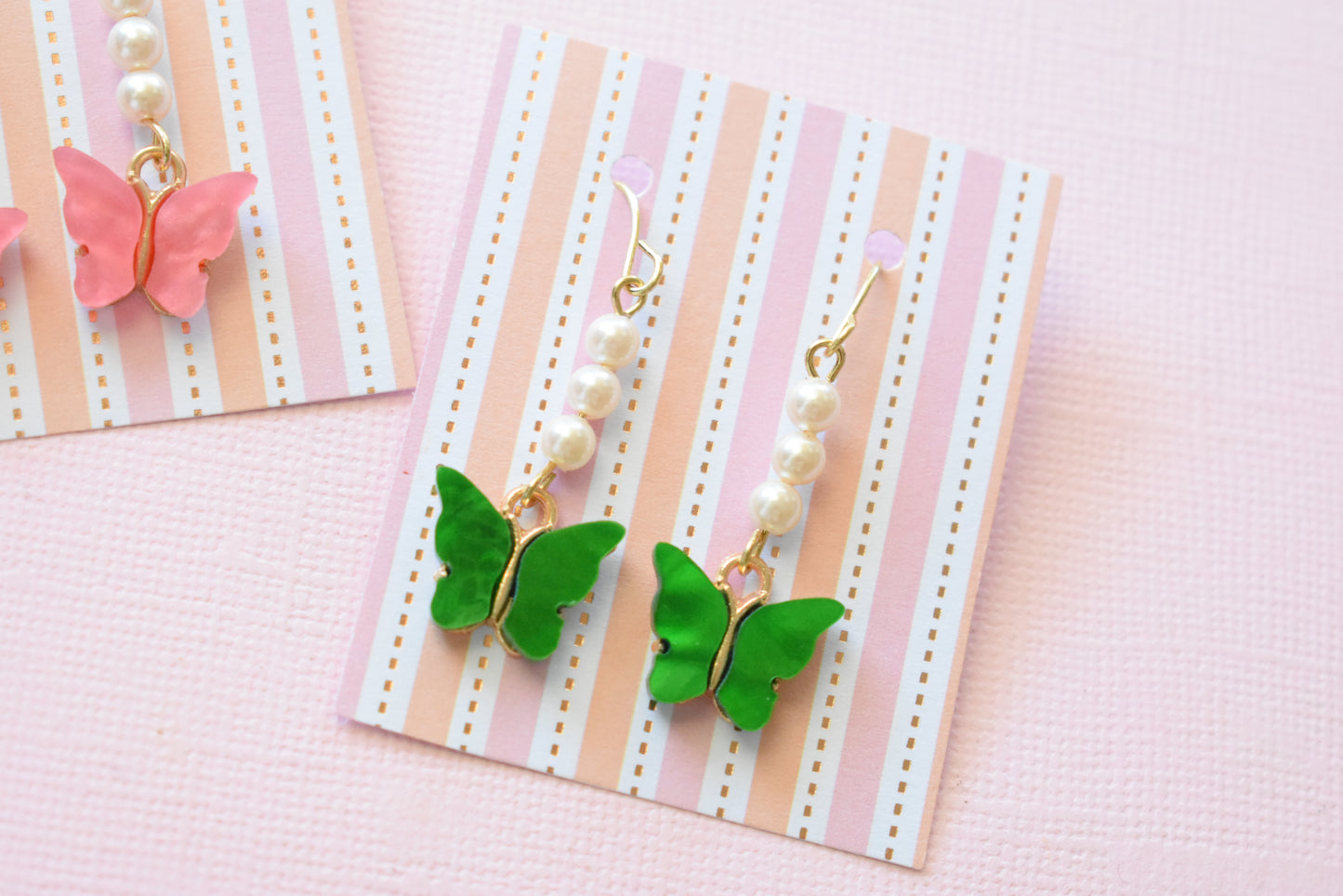 Butterfly Garden - Dangle Earrings