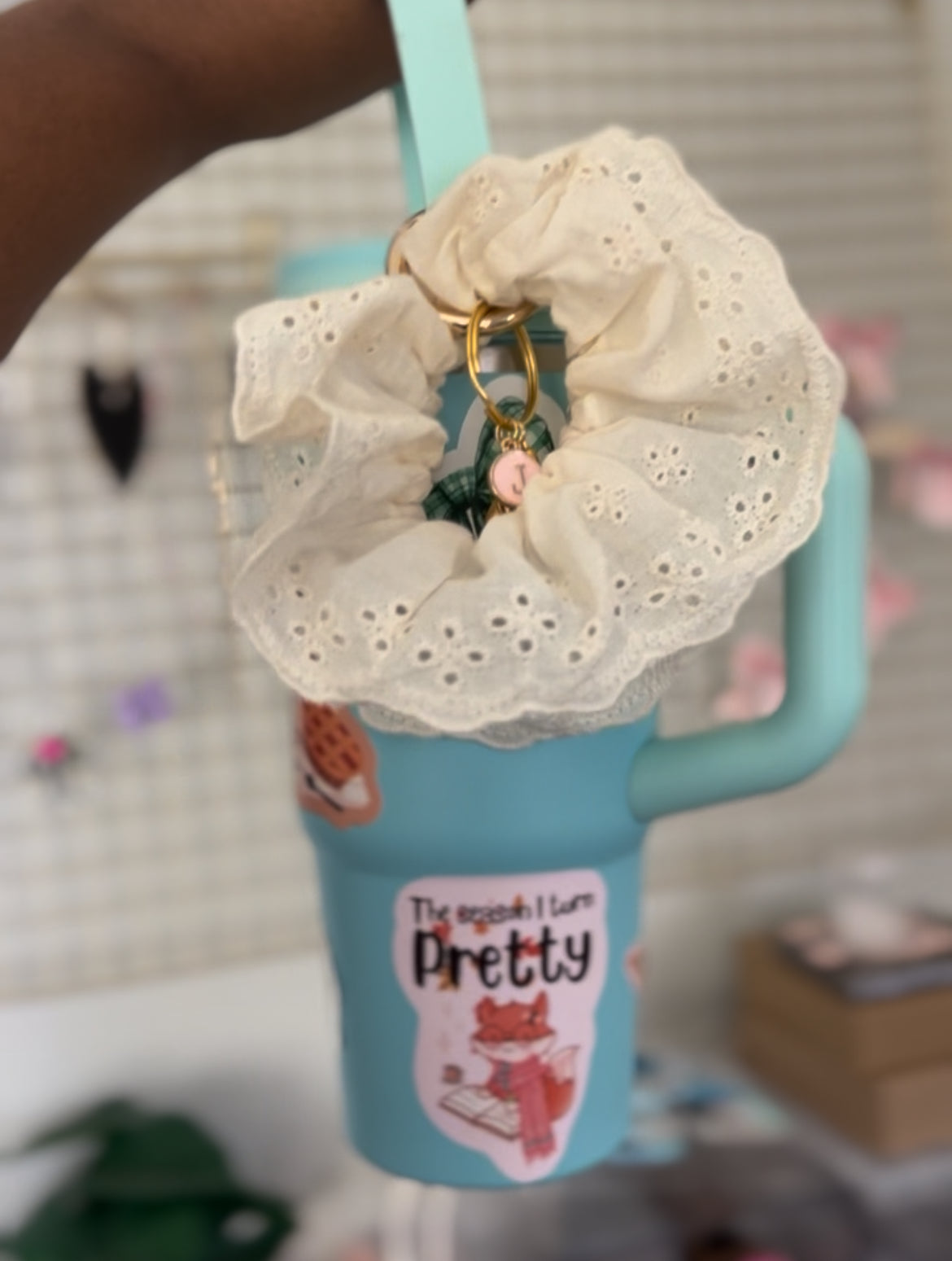 Delicate - Charm Scrunchie