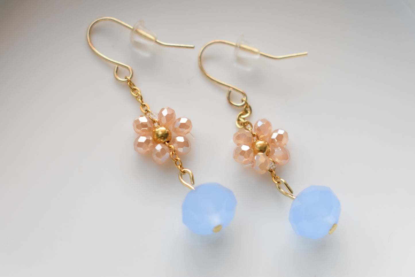 Light Blue - Dangle Earrings