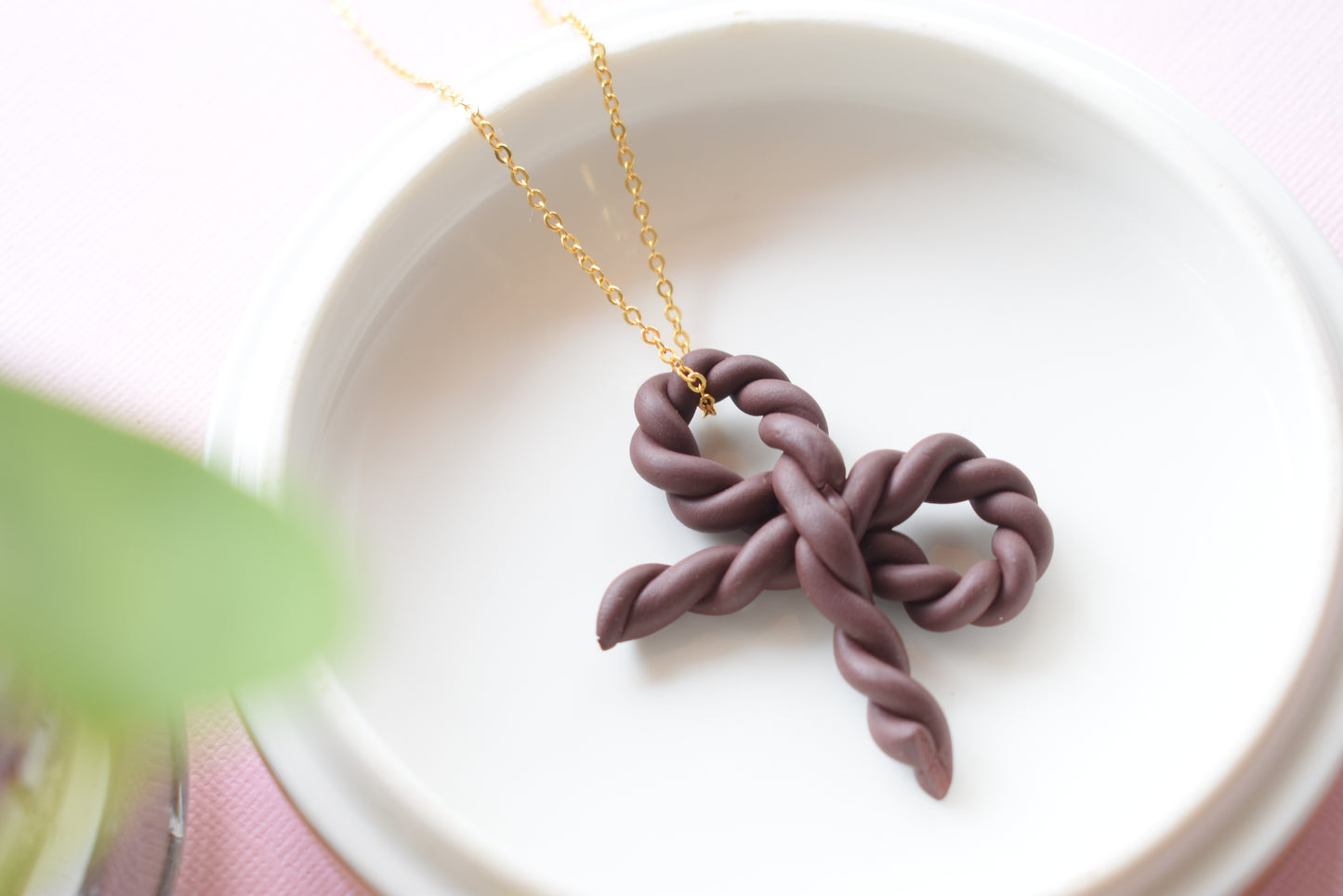 Sweater Weather - Bow Necklace