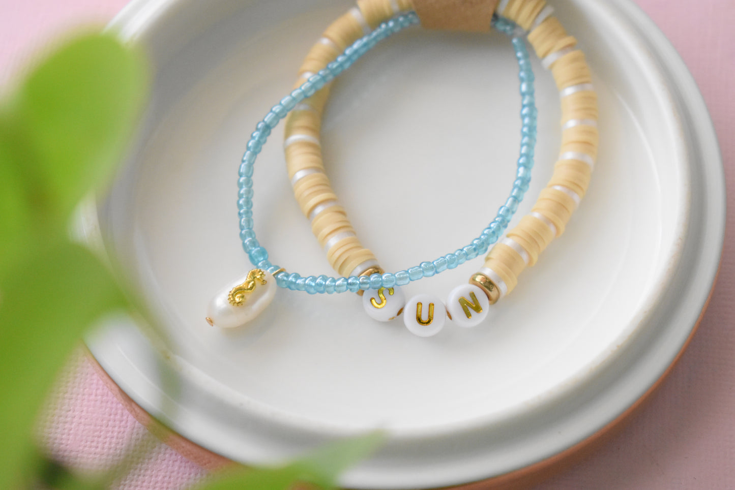 Sol, Playa y Arena - Bracelet Stack