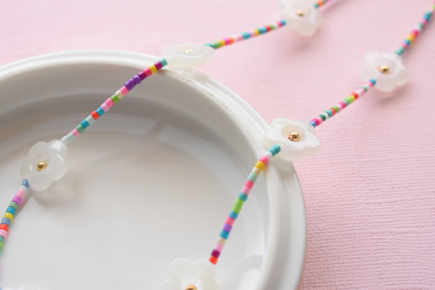 Flower Power - Beaded Necklace