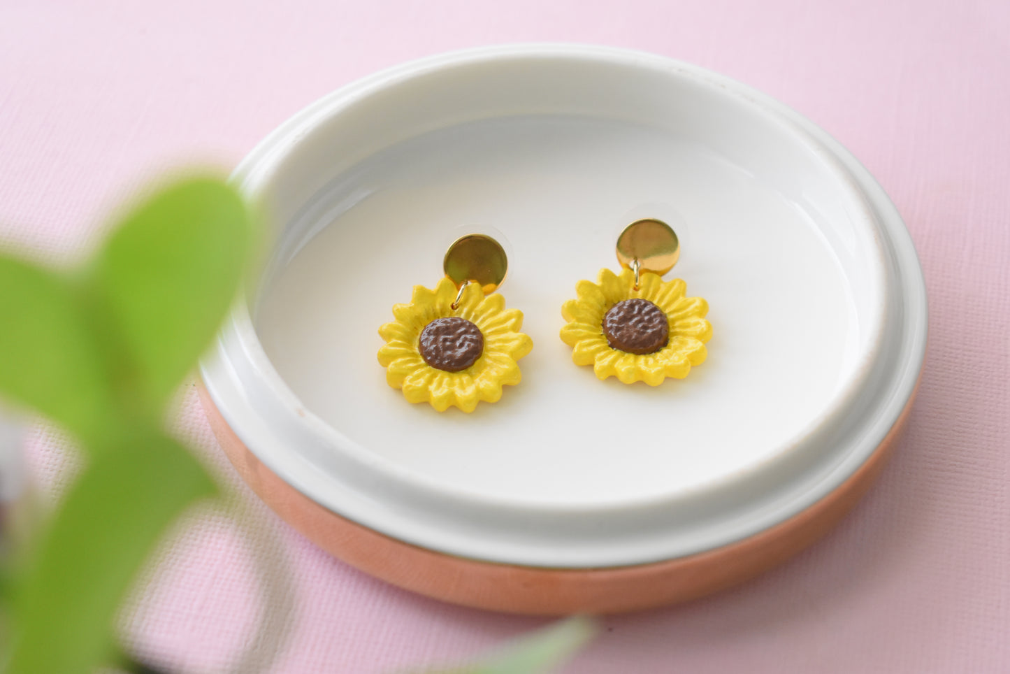 Sun + Flowers - Dangle/Stud Earrings