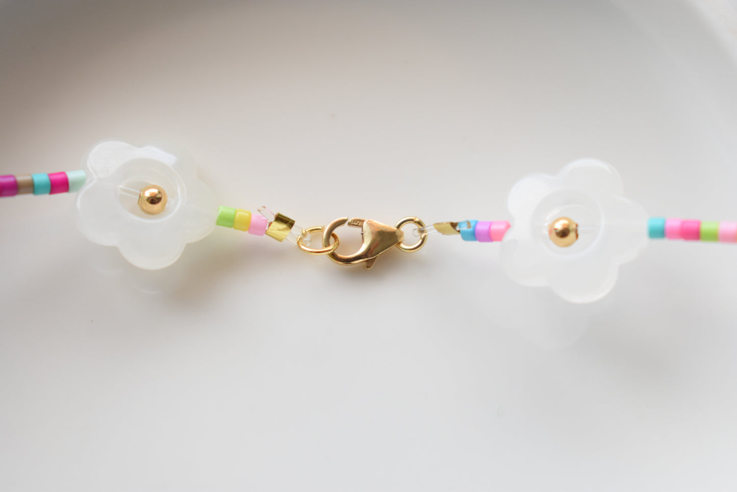 Flower Power - Beaded Necklace