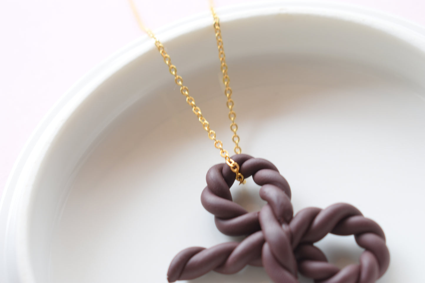 Sweater Weather - Bow Necklace