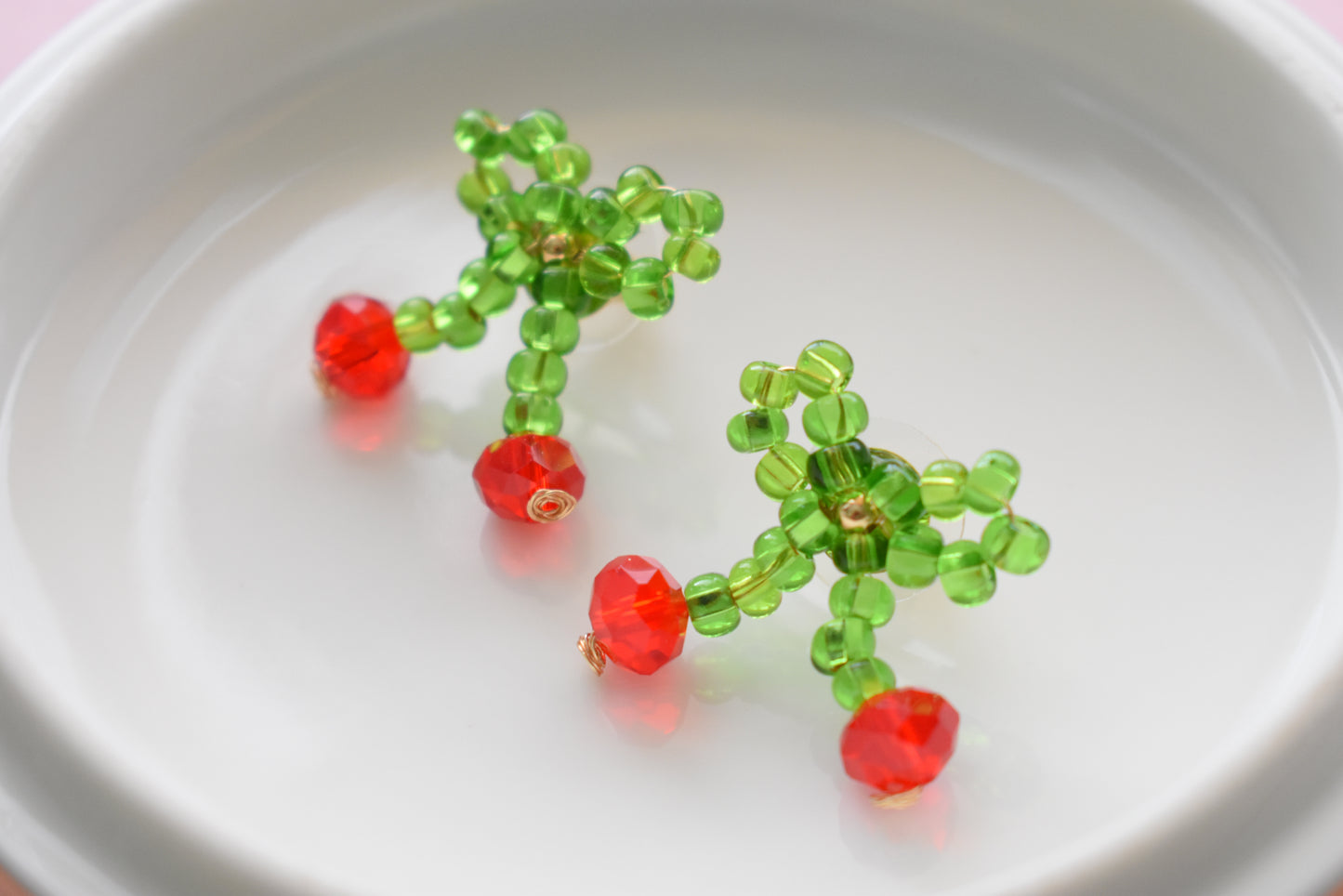 Cherry Picking - Stud Earrings