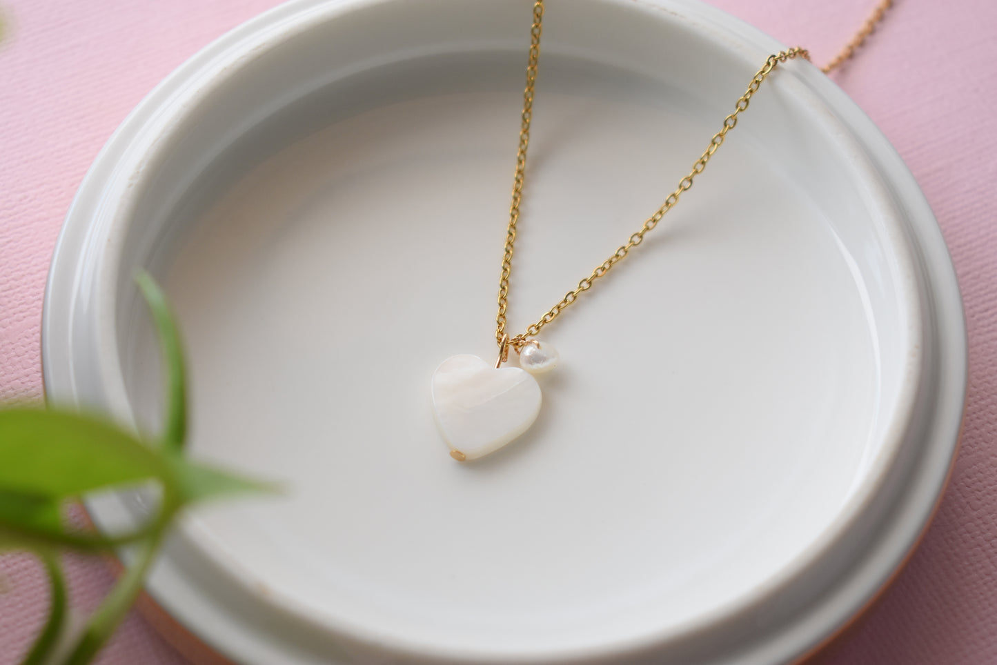 Love So Simple - Mother of Pearl Necklace