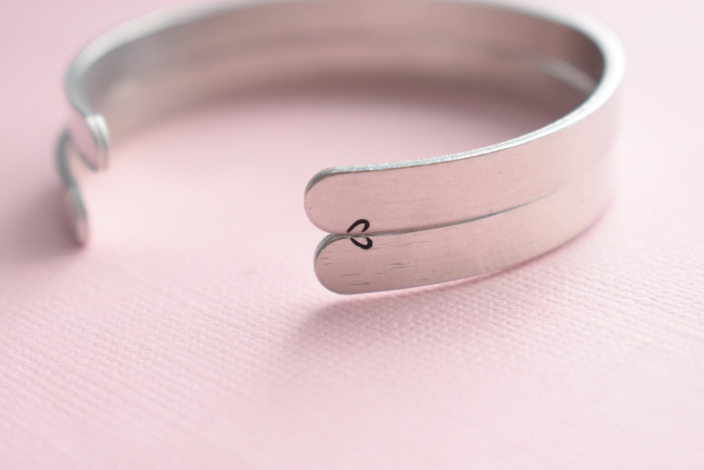 Sisters/Friendship - Aluminum Cuff Bracelet Set