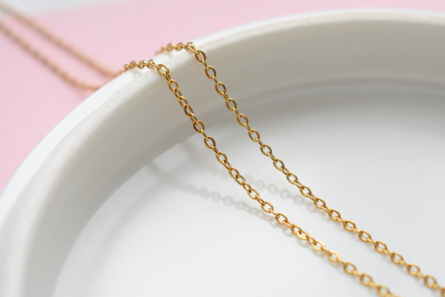 Glass Heart - Gold Plated and Fresh Water Pearl Necklace