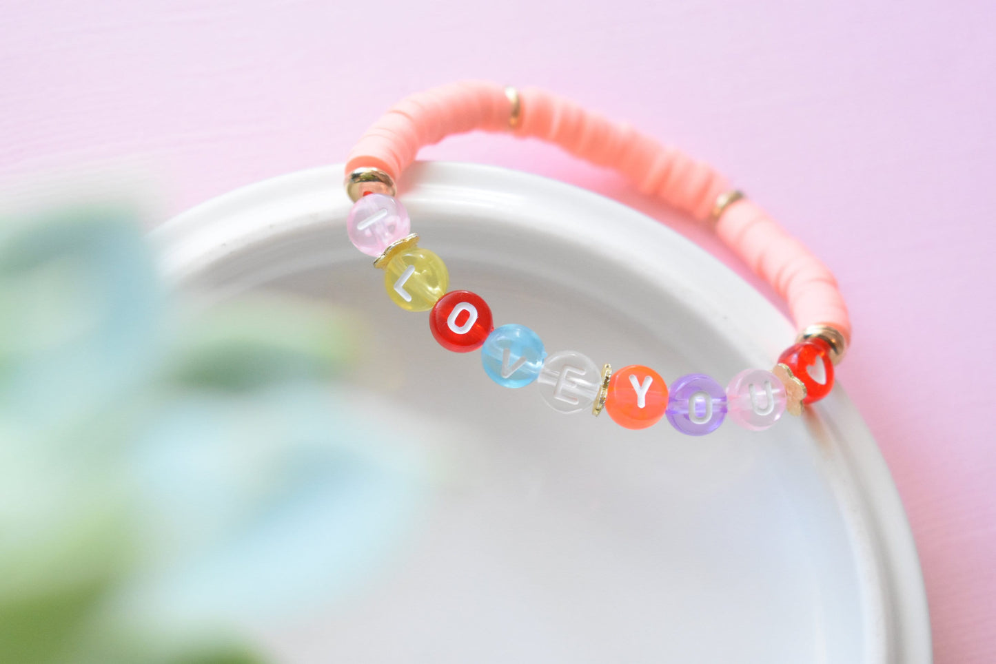 Personalized Heishi Friendship Bracelet Stack | Friendship Bracelets