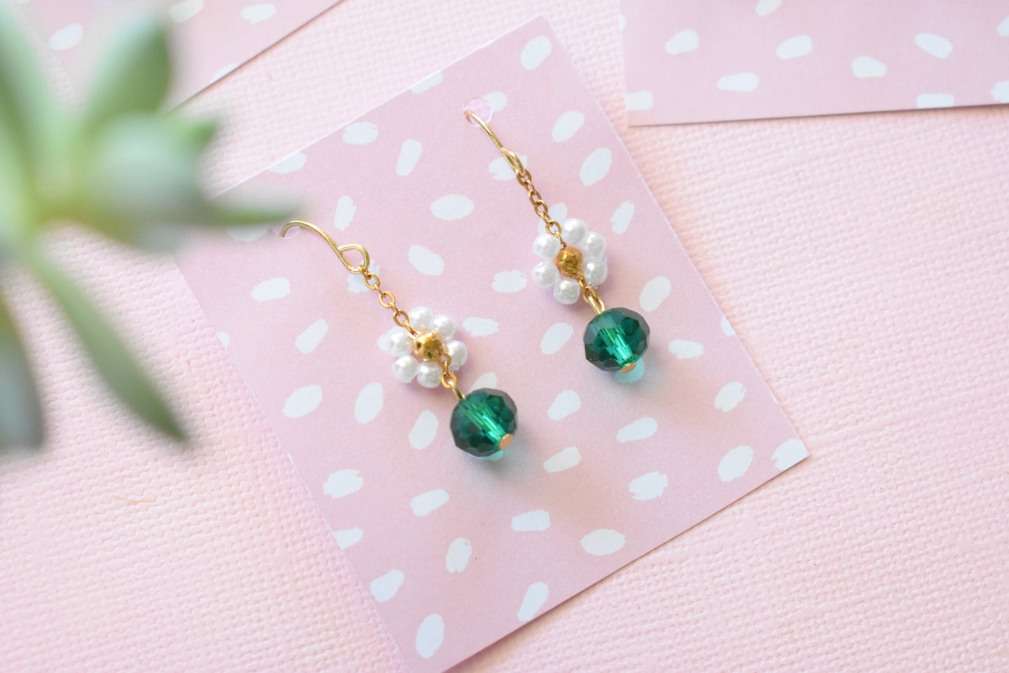 Flower Picking - Dangle Earrings