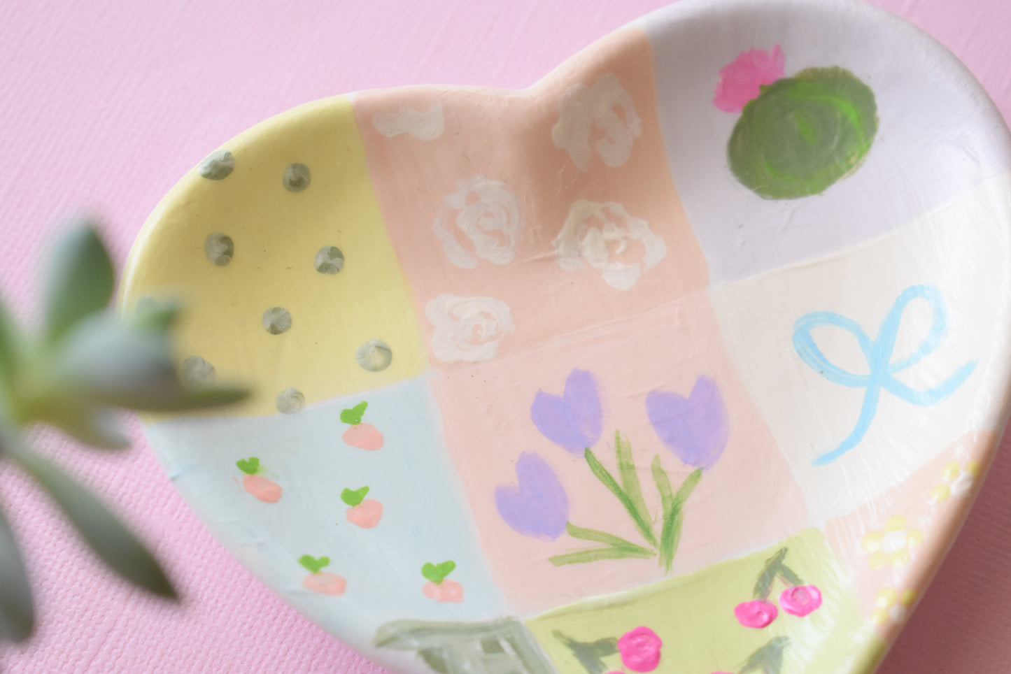 Hand Painted Jewelry Dishes