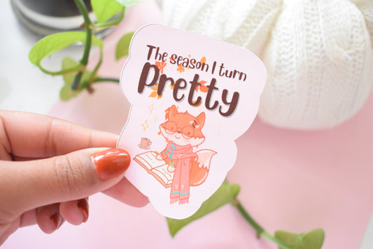 The Season I Turn Pretty - Waterproof Vinyl Sticker