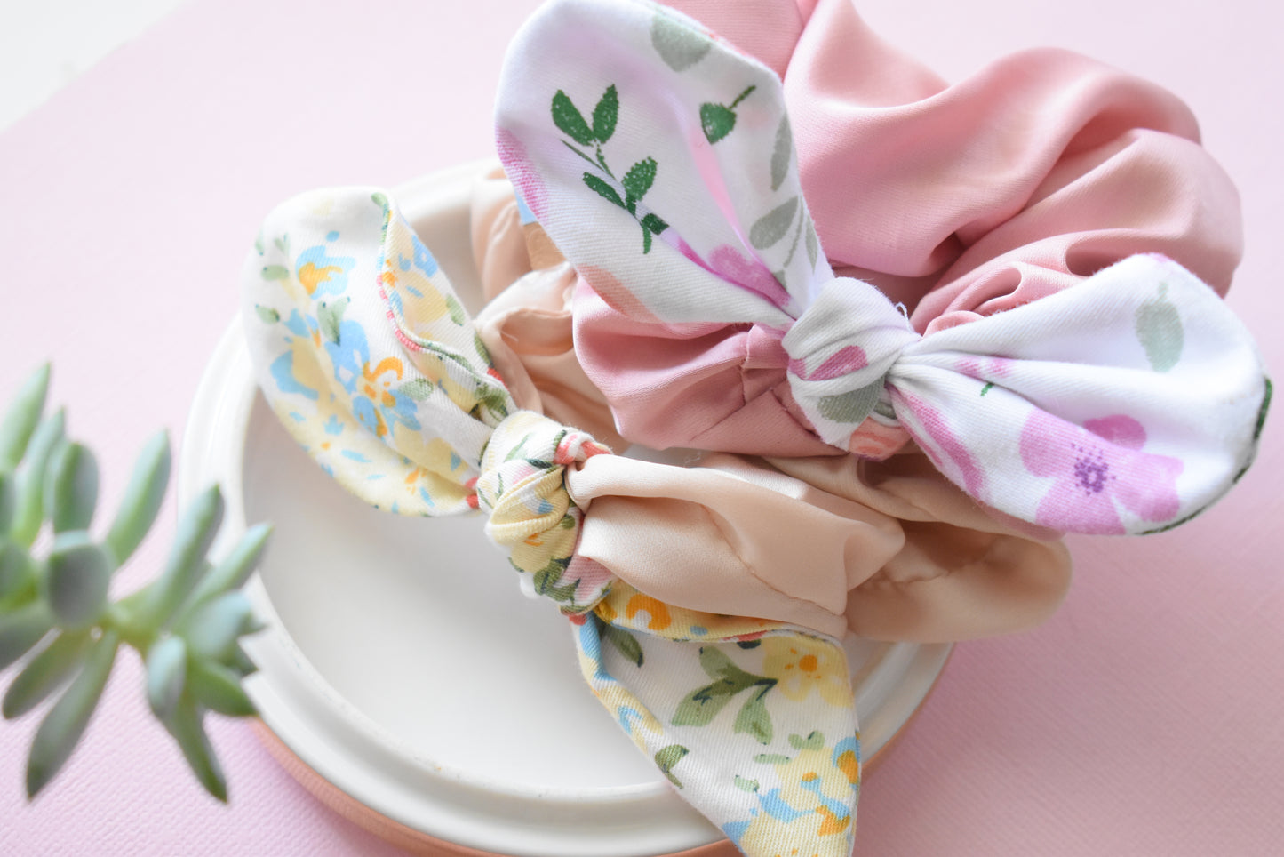 Scrunchie Bracelets - Set of Two