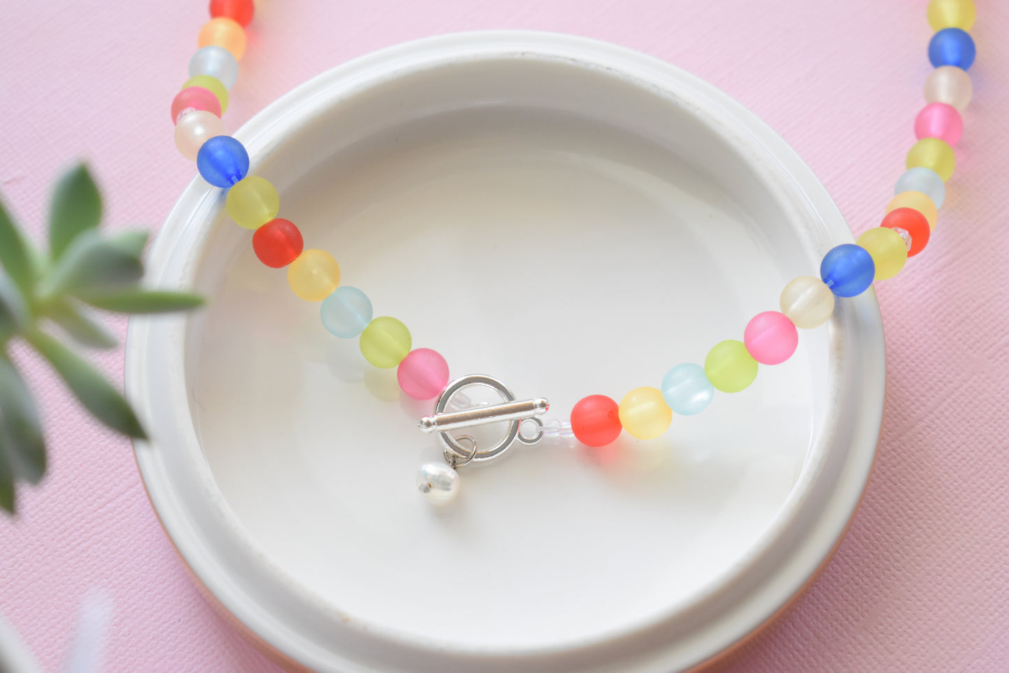 June - Beaded Necklace