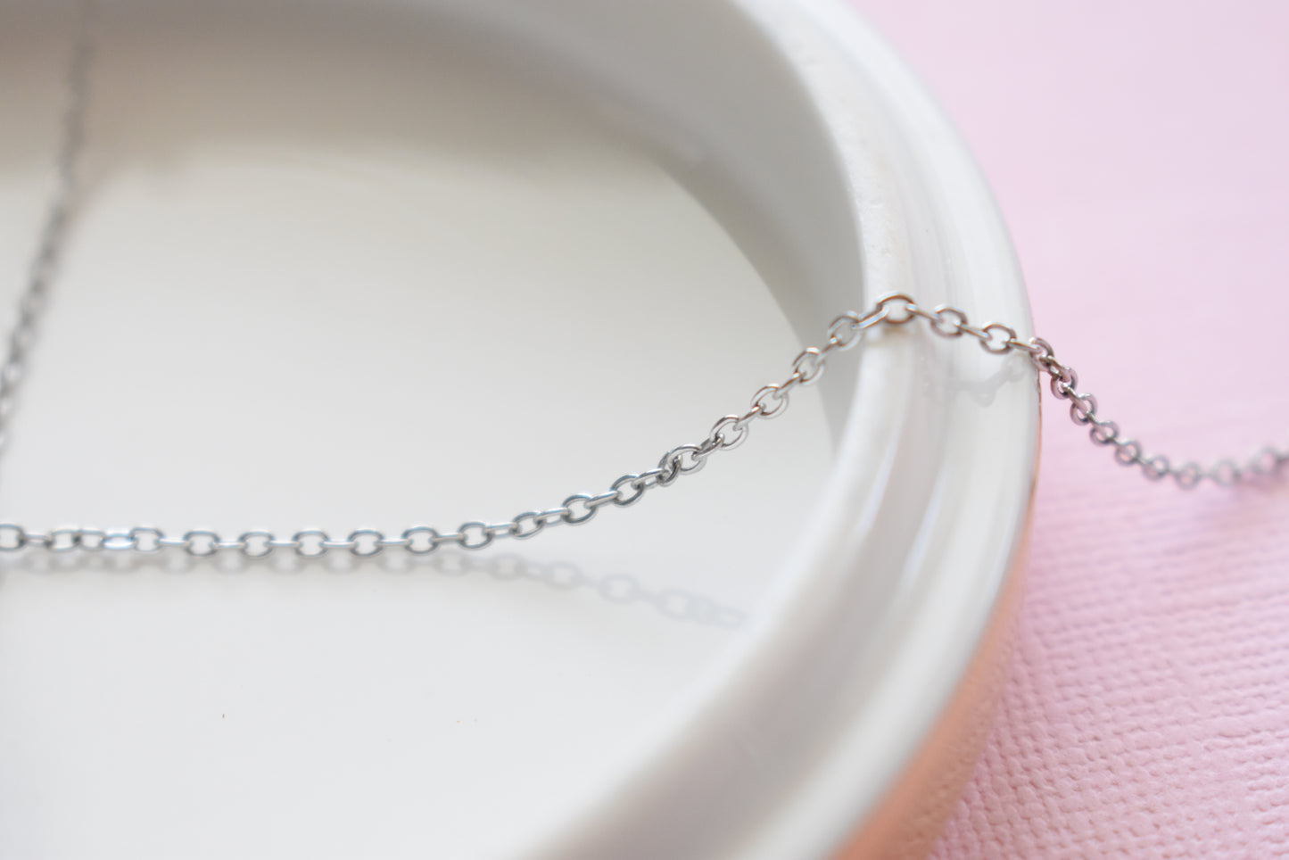 Silver Initial - Gold Plated Necklace