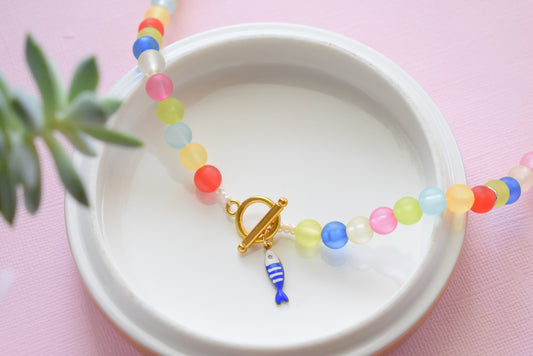 June - Beaded Necklace