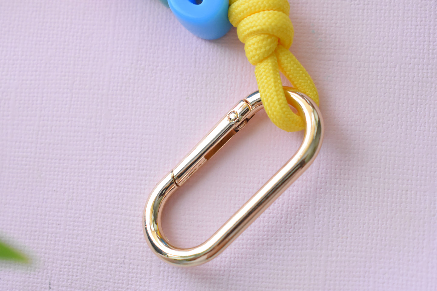 Chunky Letter Bead Paracord Lanyard | Teacher & School ID Badge Holder | Mrs
