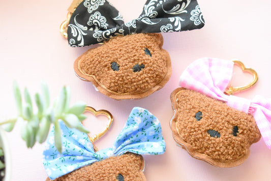 Bear Picnic - Bag + Key Charm
