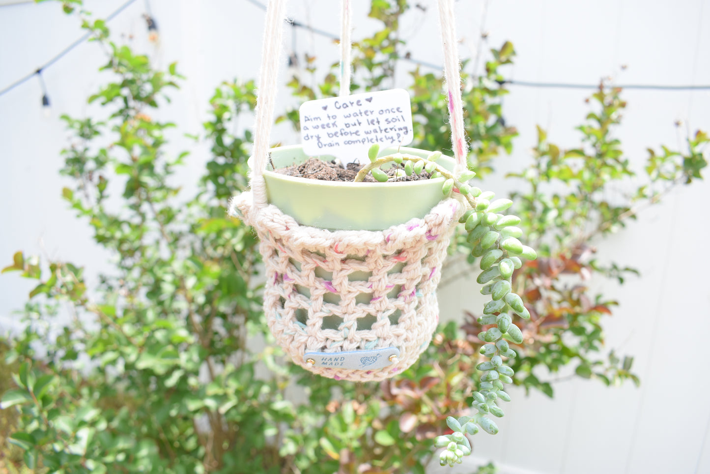 Bluebell - Crochet Planter