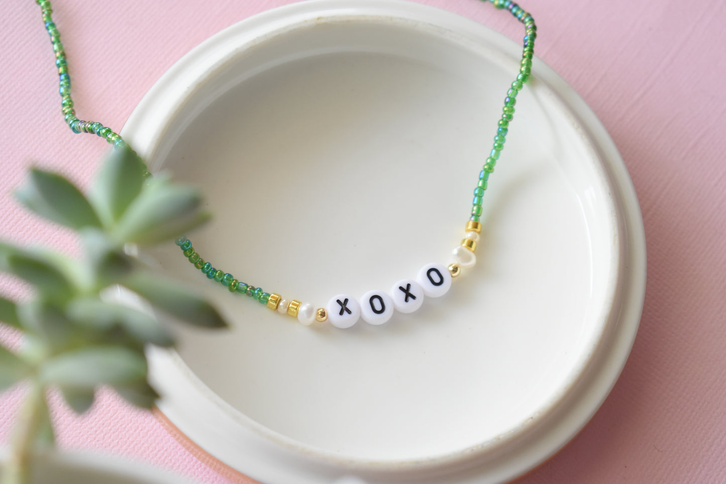 Green - Friendship Necklace
