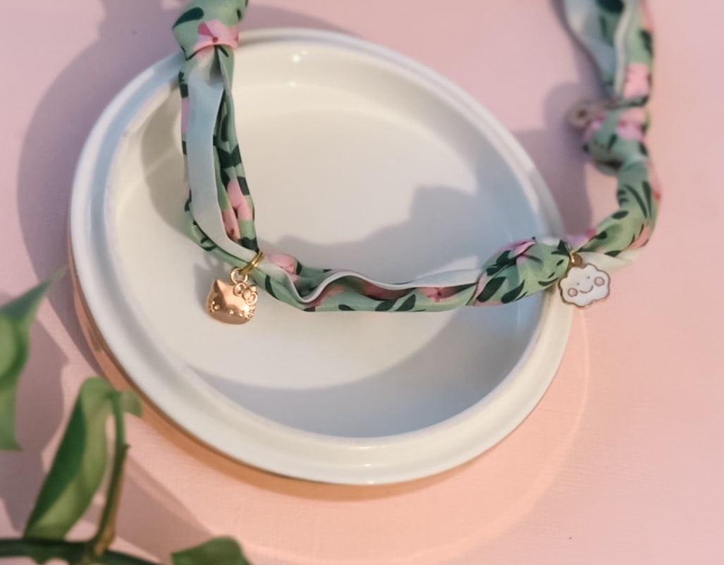 Hello + Kitty - Scarf Charm Accessory