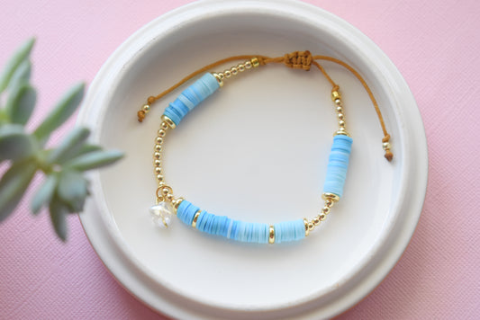 Icy Blue - Pull Bracelet