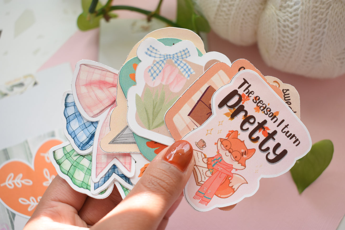 Fall Sticker Pack - Waterproof Vinyl Sticker