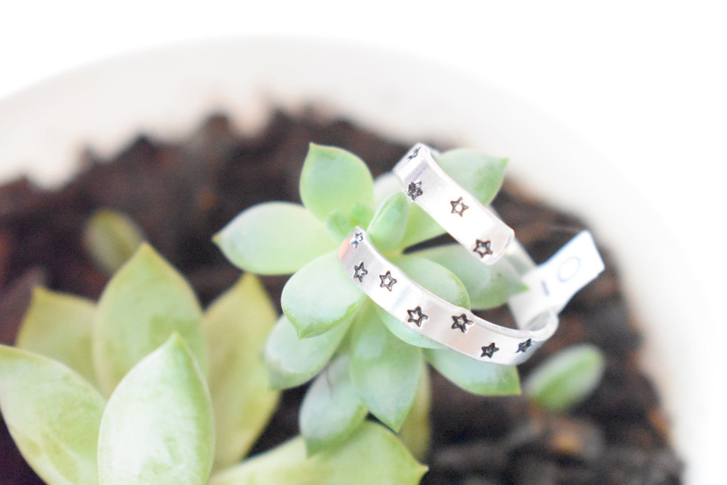 Lil Stars - Aluminum Wrap Ring