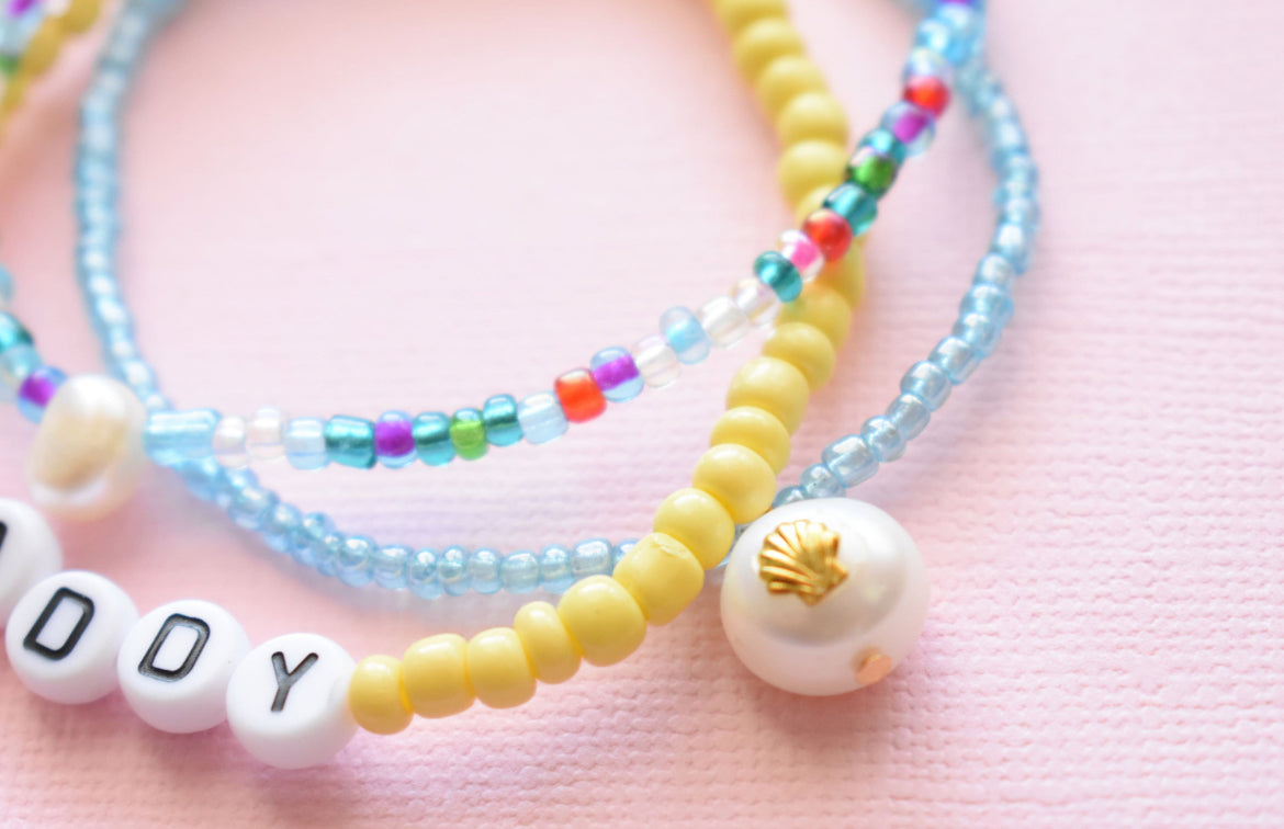 Sea Beaded - Summer BFF | Bracelet Stack | Freshwater Pearls | Friendship Bracelets