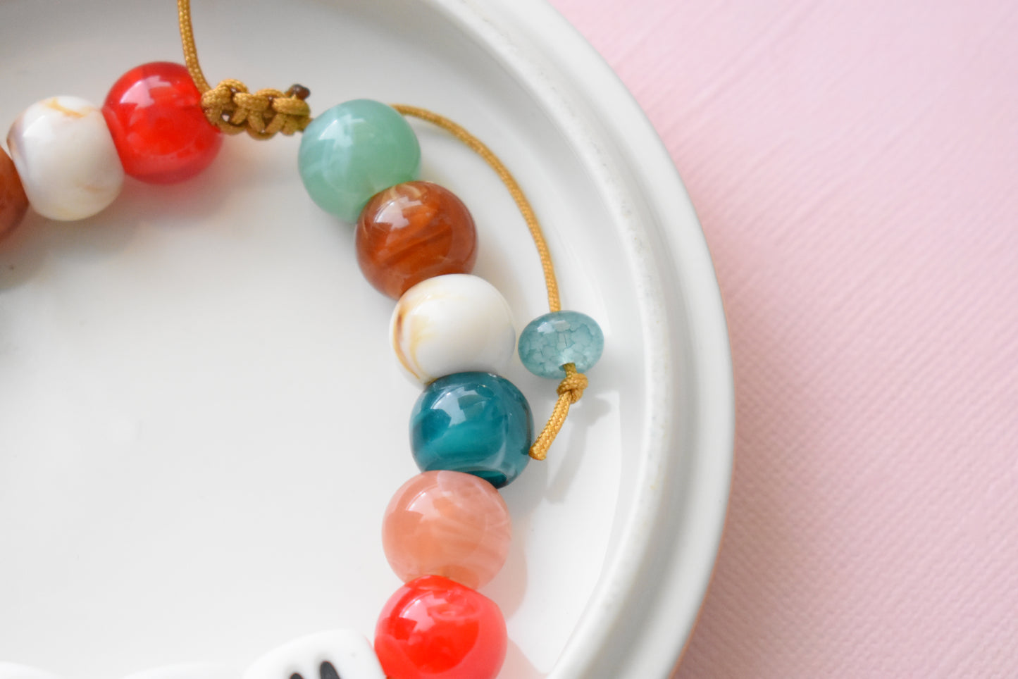 Back to School Chunky Letter Beaded Bracelet – Trendy Friendship Bracelet for Students & Teachers | Bloom