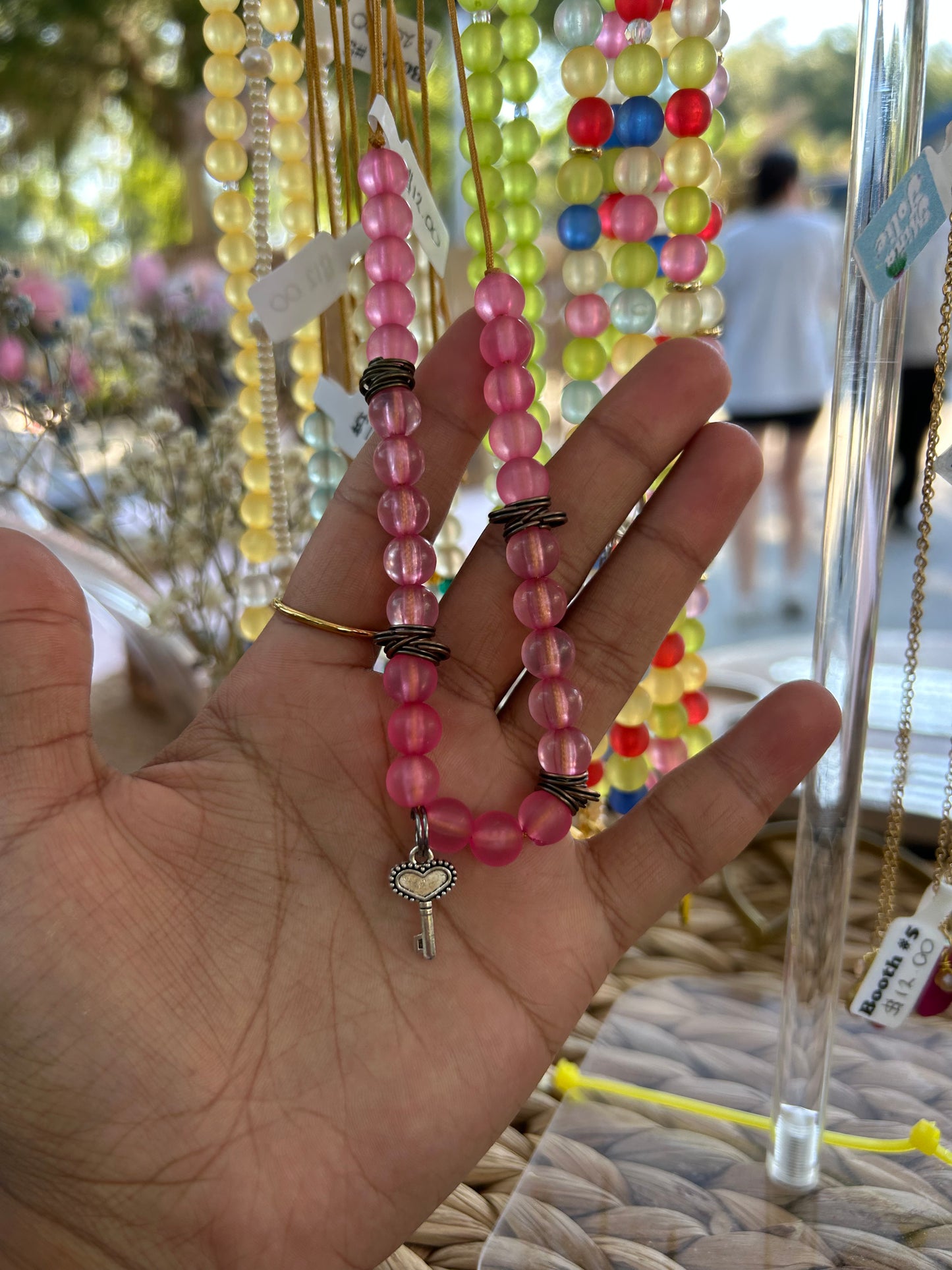 Beaded - Pull Necklace