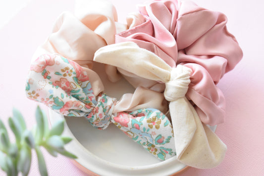 Scrunchie Bracelets - Set of Two