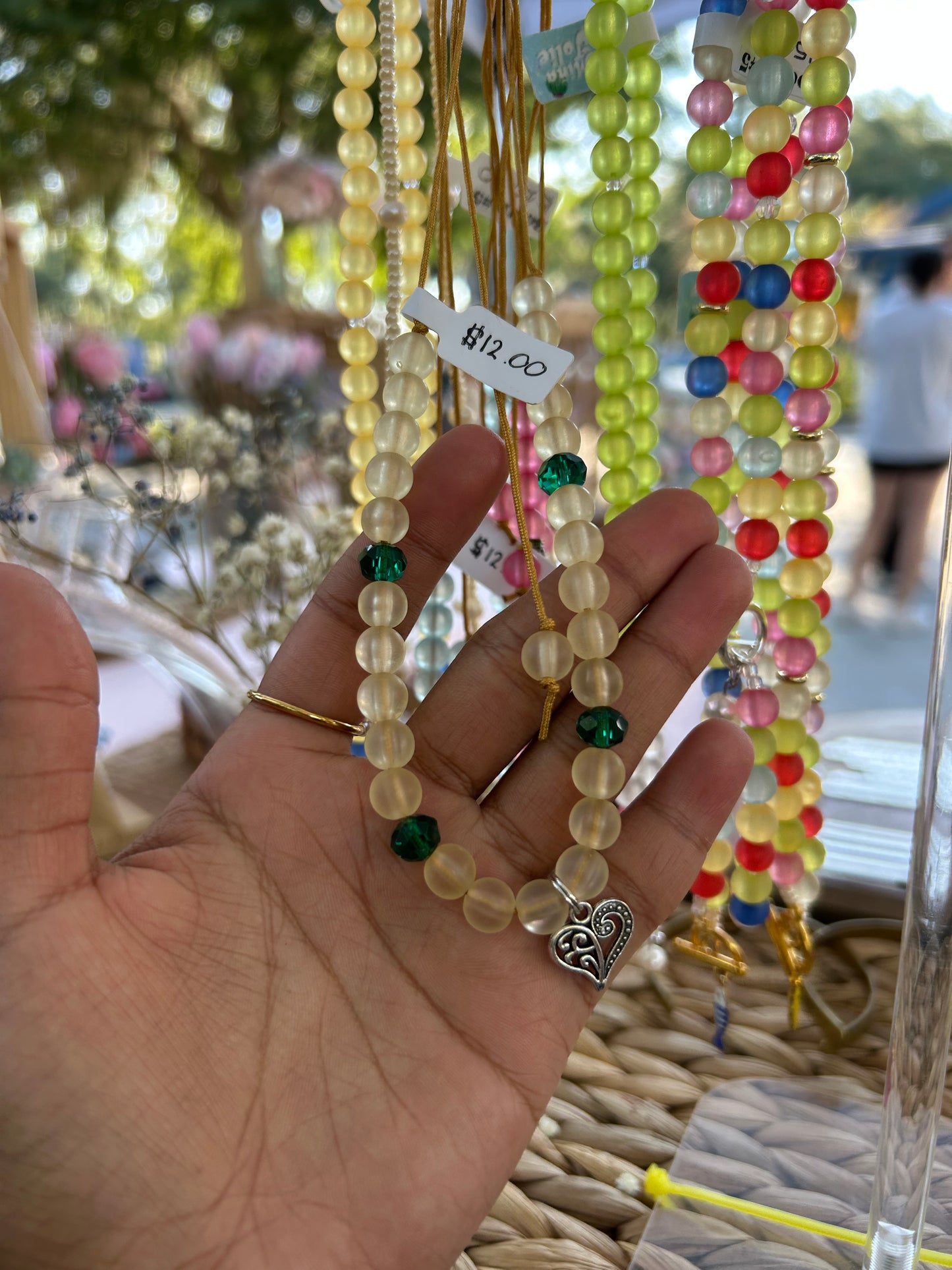 Beaded - Pull Necklace