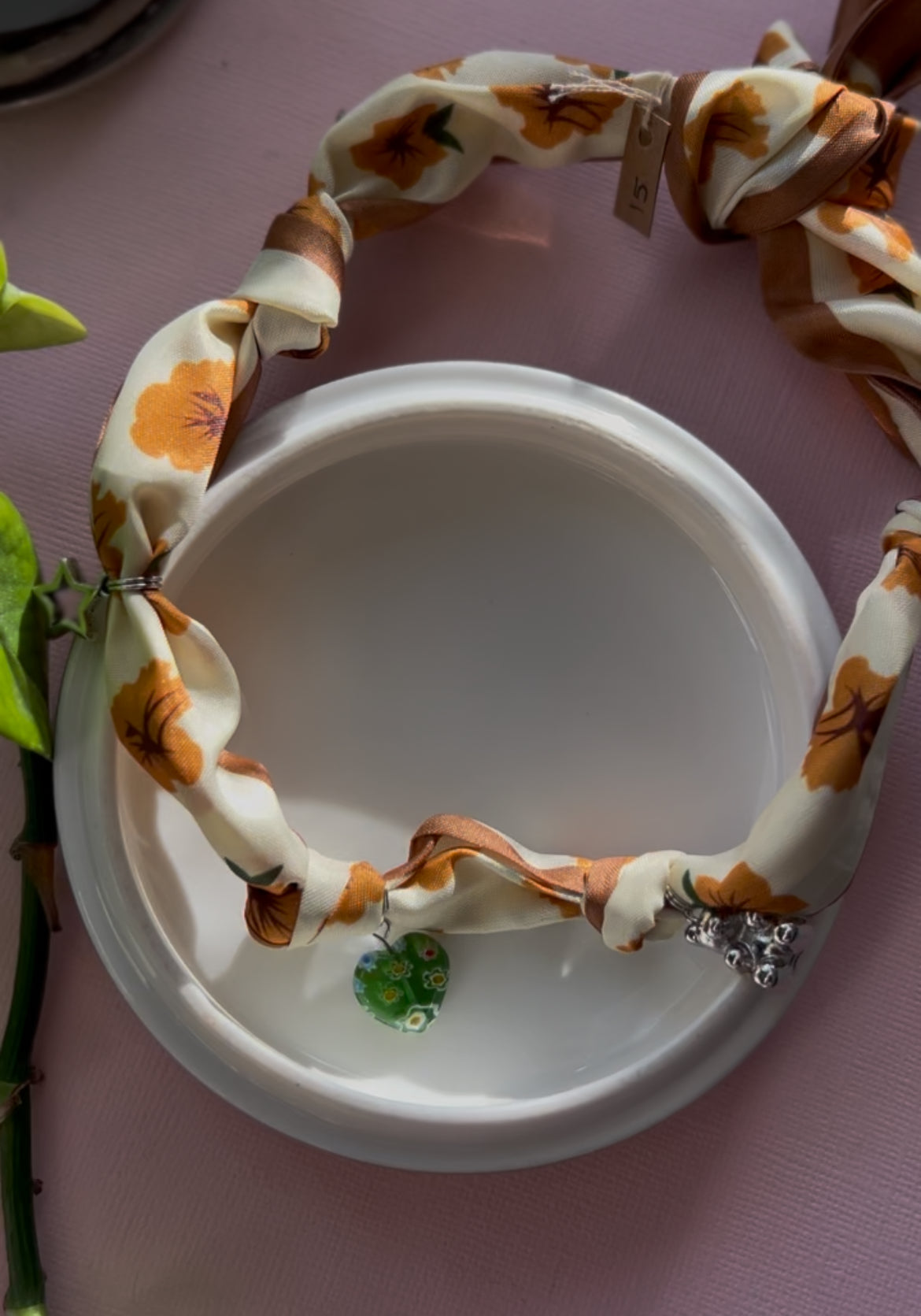 Green Gummy Bear - Scarf Charm Accessory