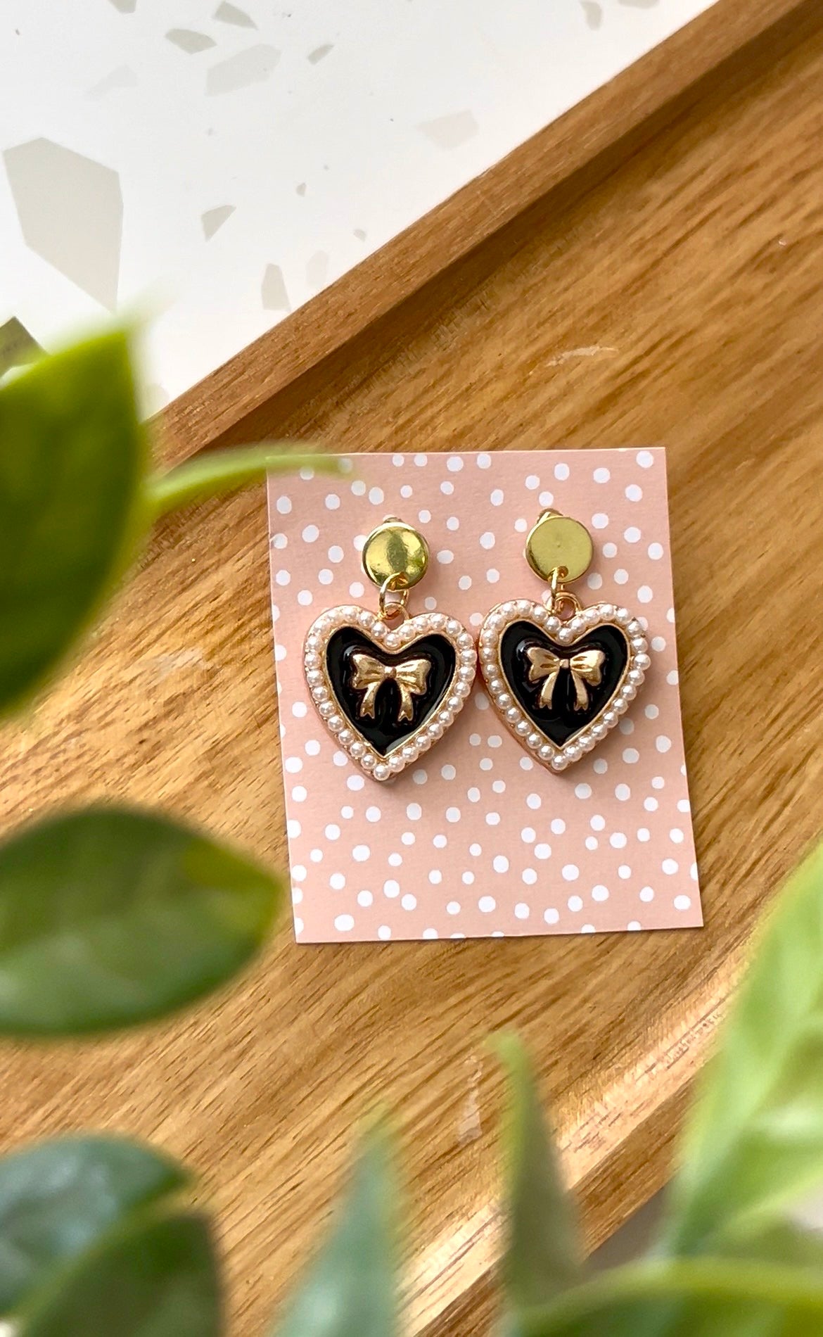 Hearts - Dangle Earrings