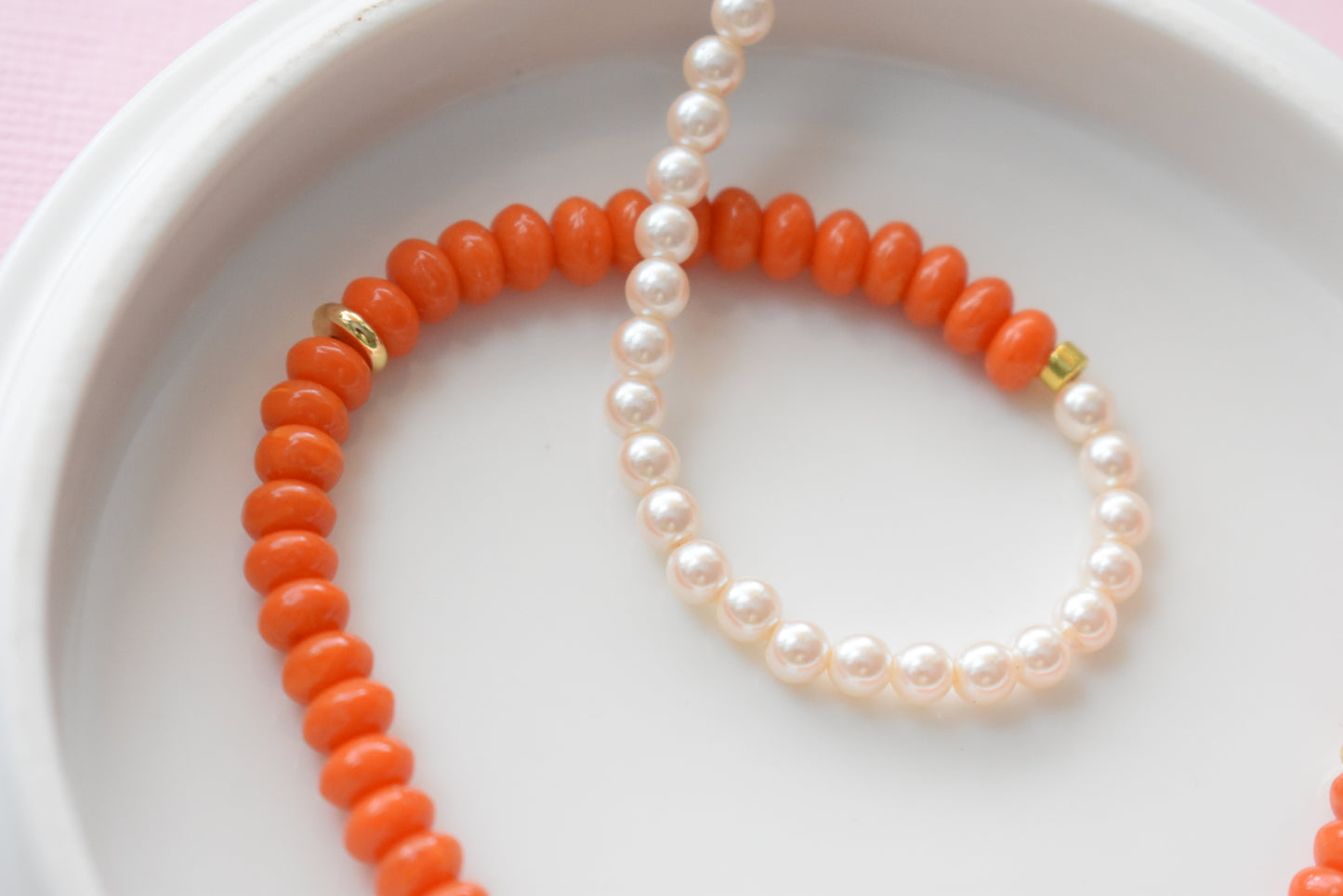 Honey drop - Pearl Necklace