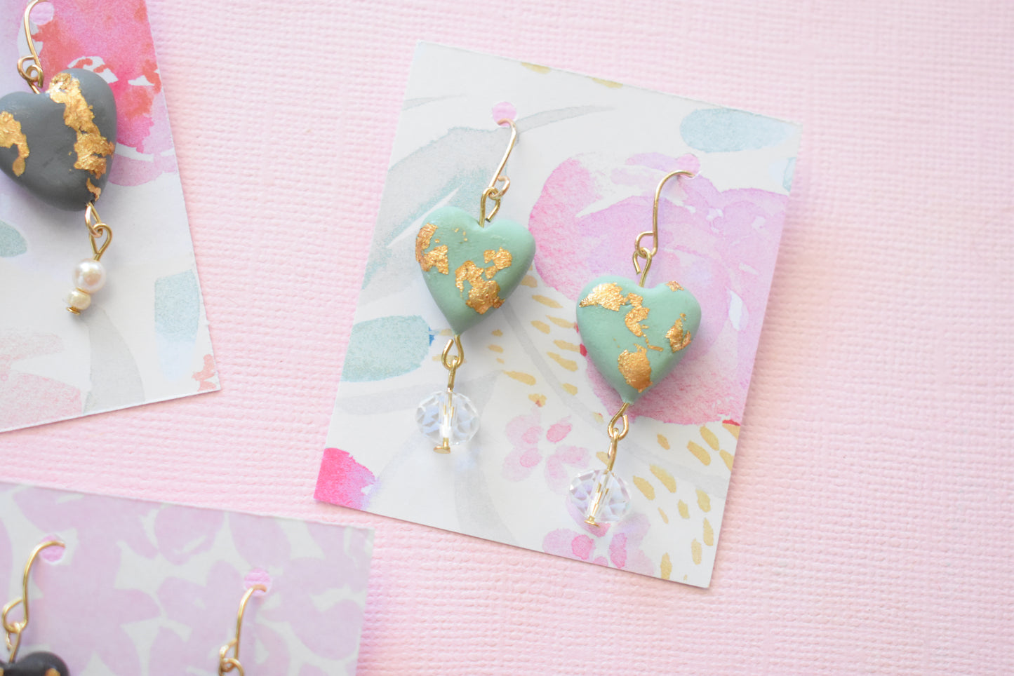 Golden - Dangle Earrings