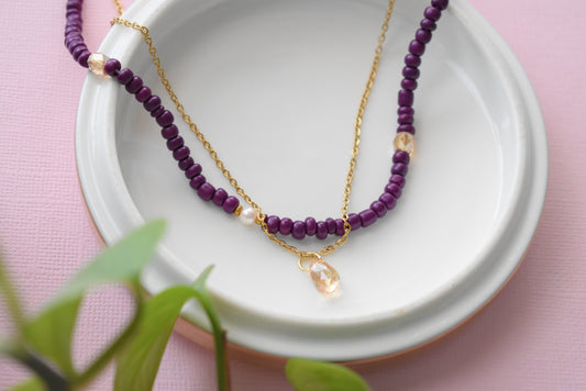 Double Chained Necklace