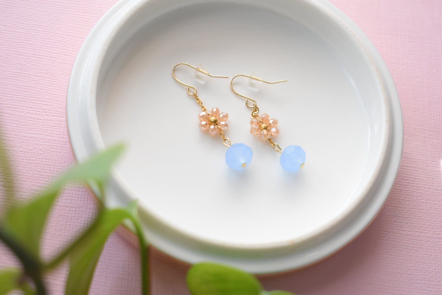 Light Blue - Dangle Earrings