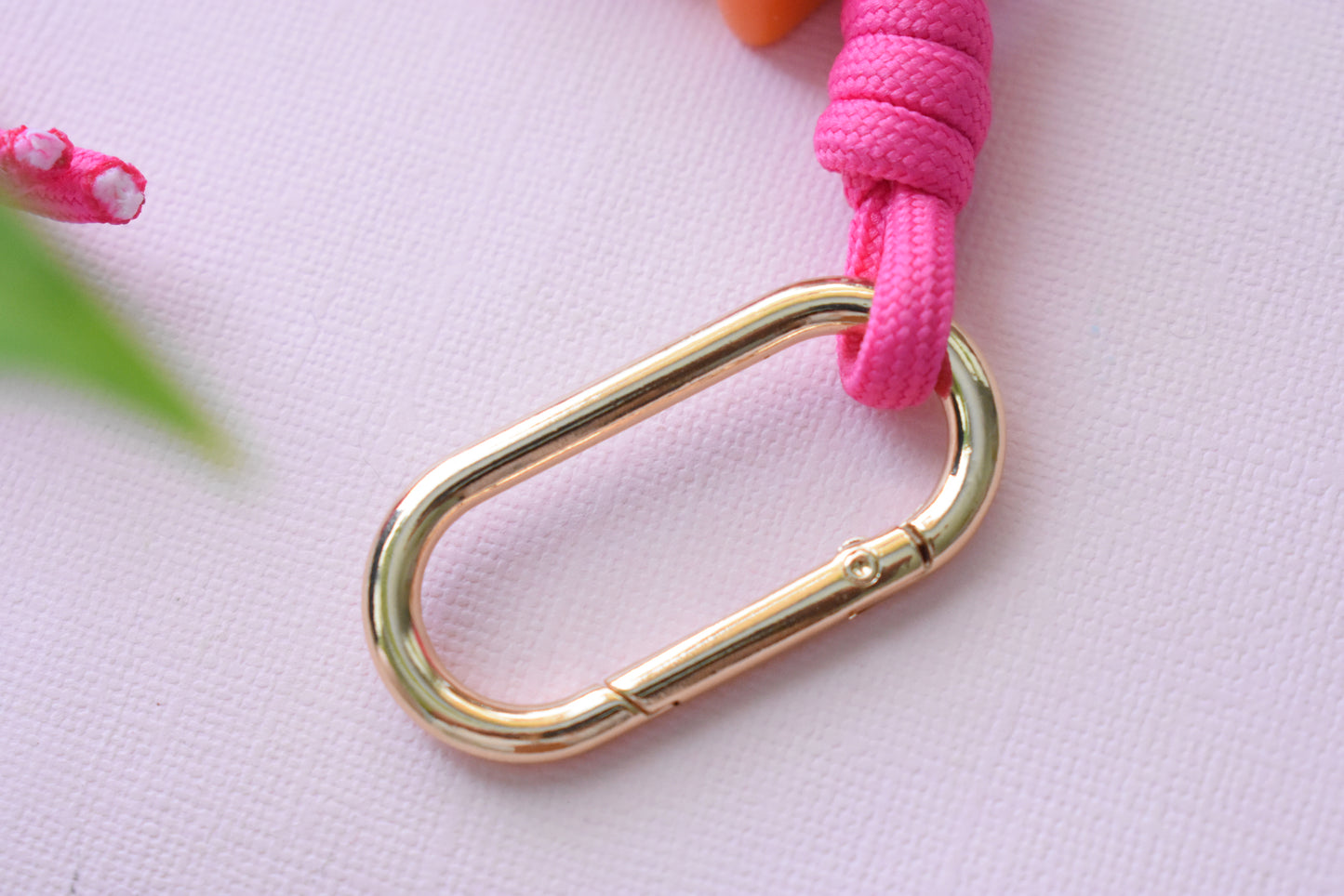 Chunky Letter Bead Paracord Lanyard | Teacher & School ID Badge Holder | Art
